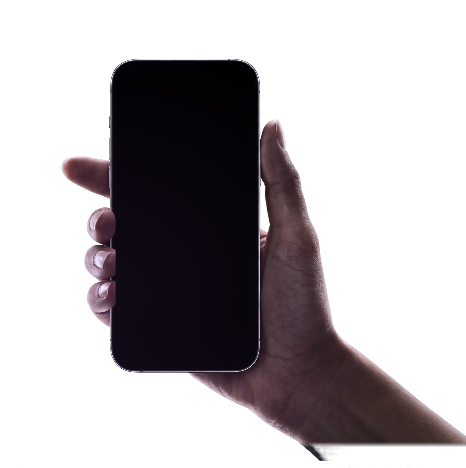A hand holding a phone running the MANILAI app