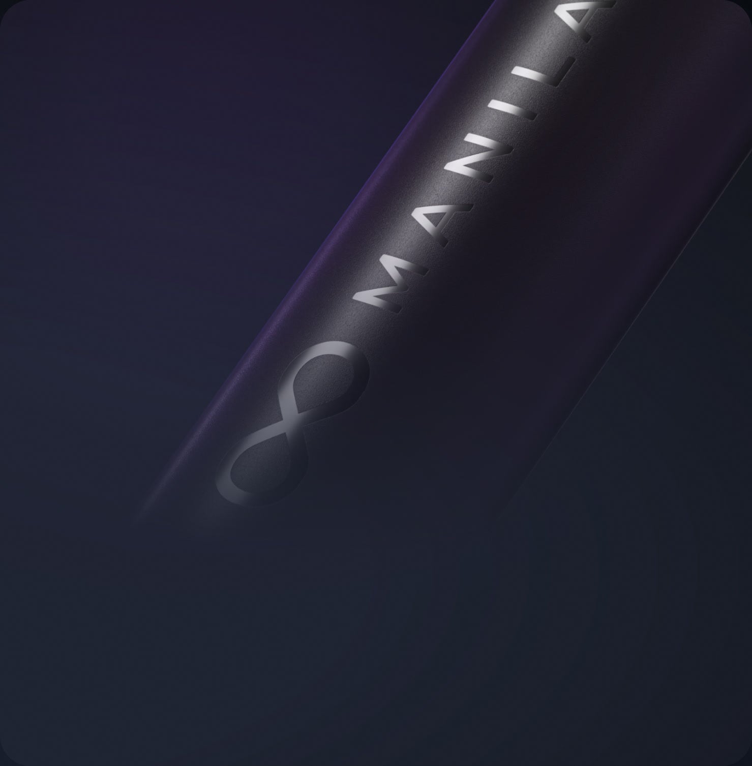 A close-up of the MANILAI pen with the brand name along its body